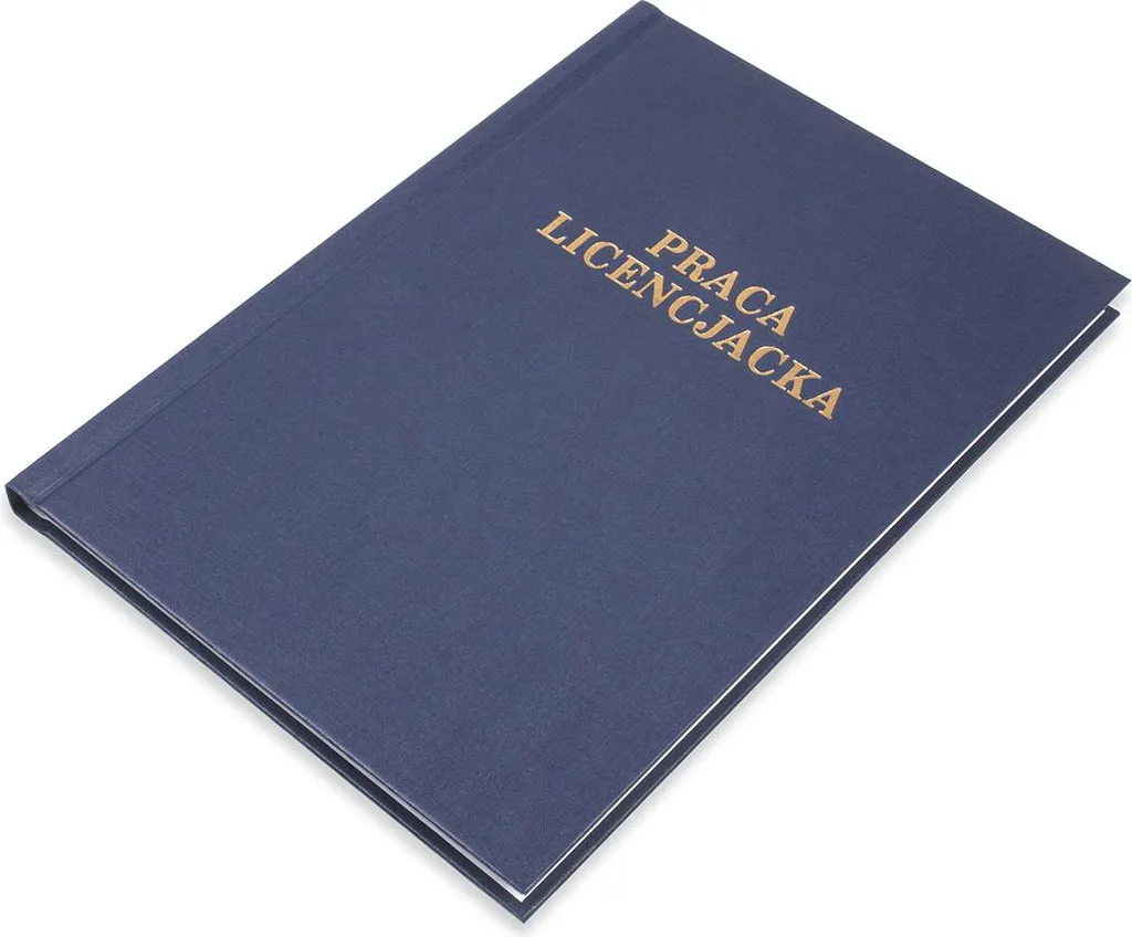 Copertina Tesi O-Hard AA Blu Navy 1pz - Rilegatura Professionale A4