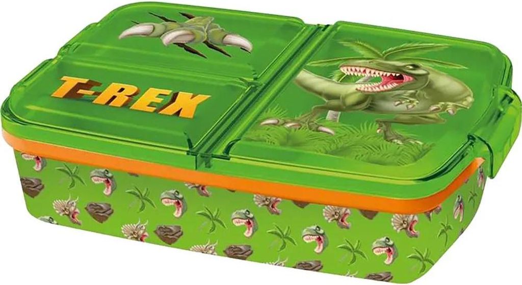 Cestino per bambini Trex - Cestino per il pranzo con 3 Immagine del prodotto 