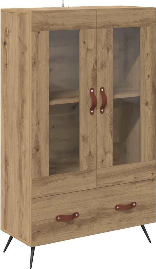 Highboard mit Schubladen Artisan-Eiche 69,5 x 31 x 115 cm