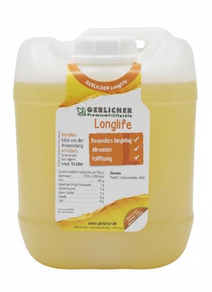 Gerlicher Longlife Frittieröl (15l) Produktbild 