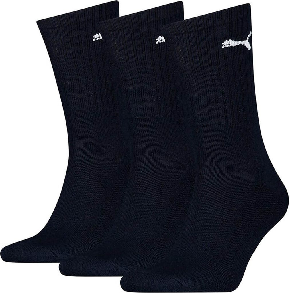 Puma Crew 3-Pack Sportsocken - Marine | Größe: 47-49
