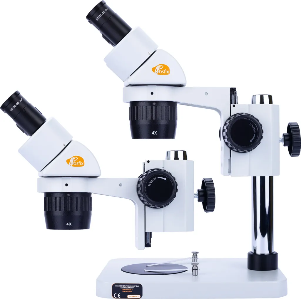 Microscope Binoculaire 20/40x Ganymède S Tête 360° Rosfix Extensible