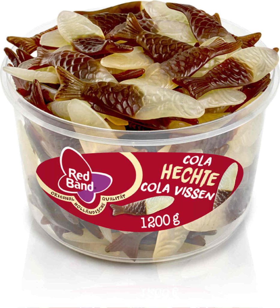 Red Band Cola Pike fruit jelly fish al gusto di cola 1200g Immagine del prodotto 