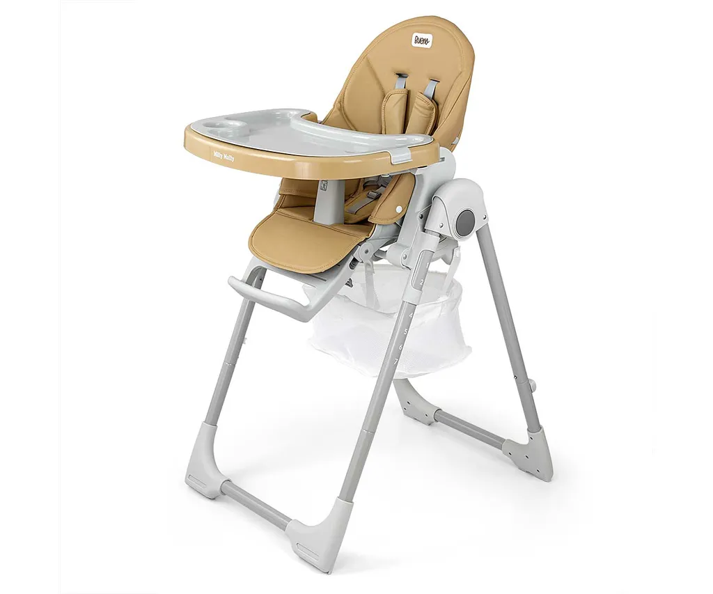 Sedia da Pranzo Milly Mally Bueno Beige - Seggiolone Multifunzione