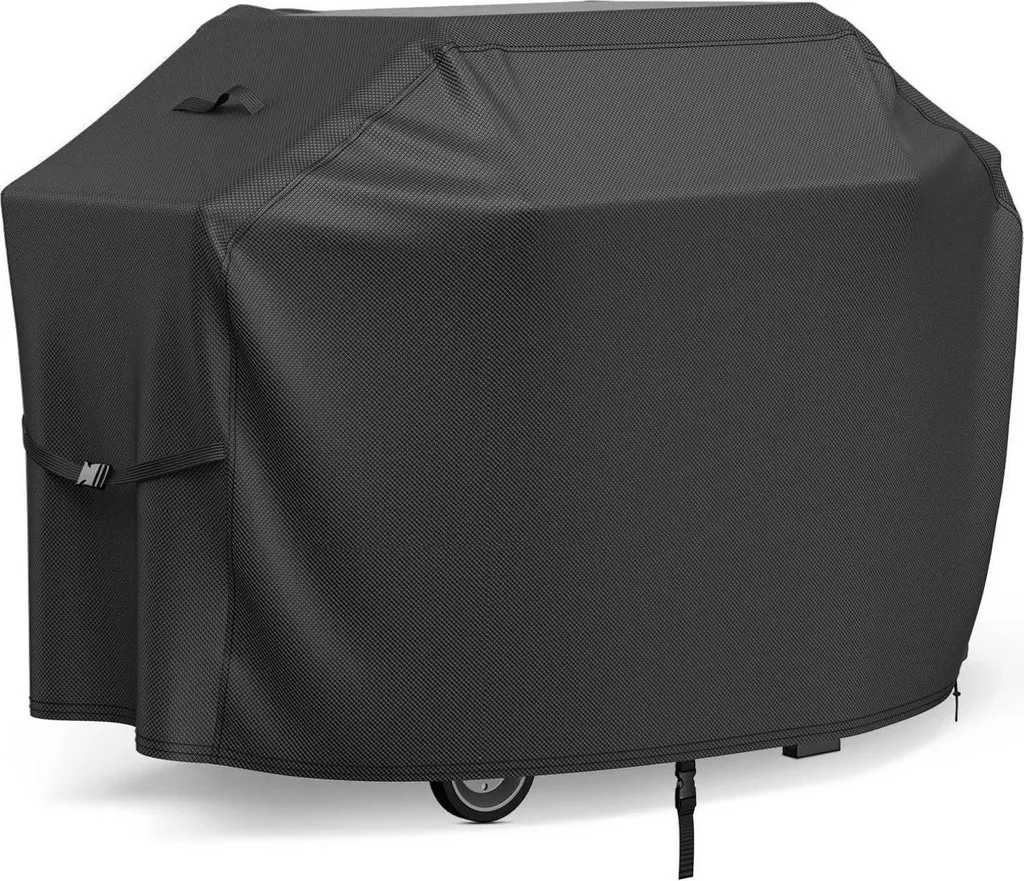 Protection barbecue extérieur 147cm contre la pluie le vent et la poussière