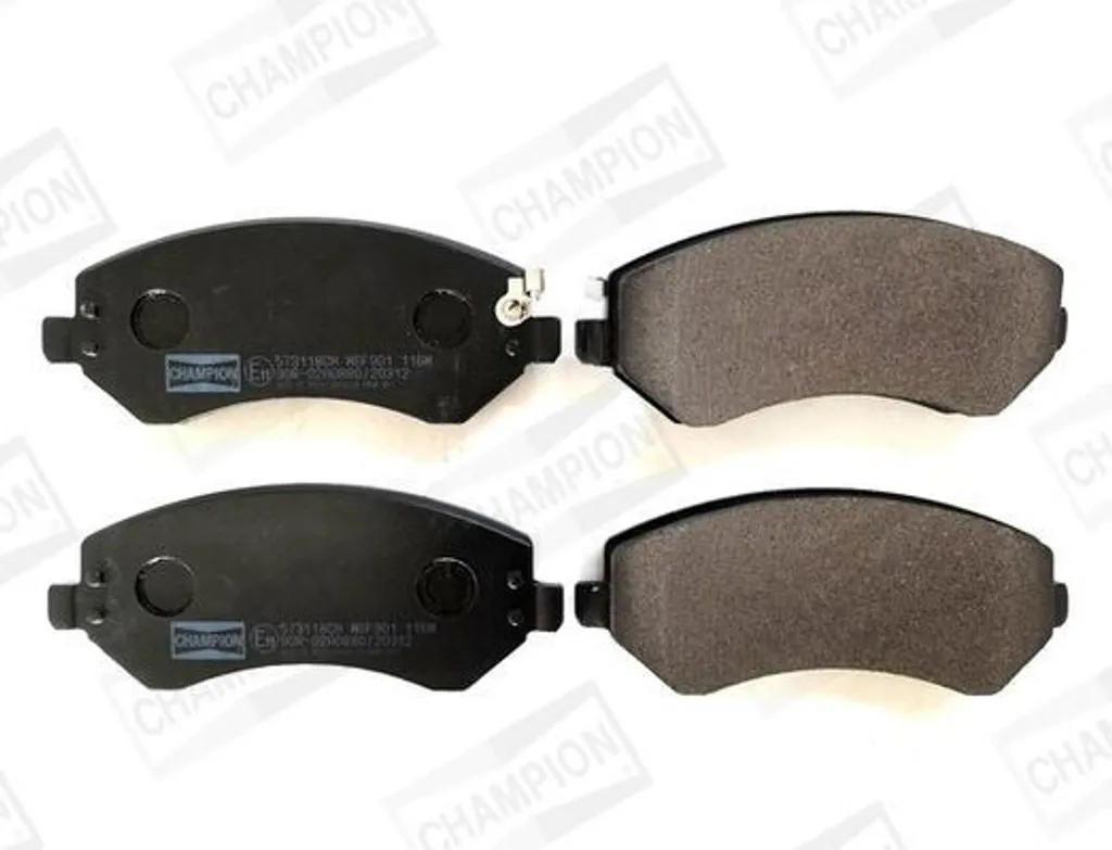 Plaquettes de frein Champion 573118CH pour Voyager IV et Jeep Cherokee KJ