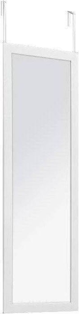 Atmosphera Créateur d'intérieur Türspiegel Glas Aluminium weiß 110 cm x 34 cm x 1,8 cm