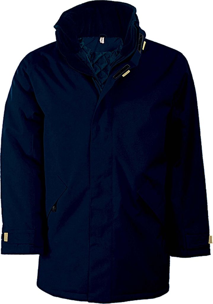 Kariban Herren Parka Kapuzenparka Regenmantel Isolierjacke Produktbild 