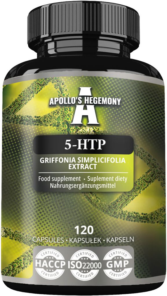 5-HTP 150 mg pro Kapsel - 120 vegane Kapseln - Griffonia simplicifolia