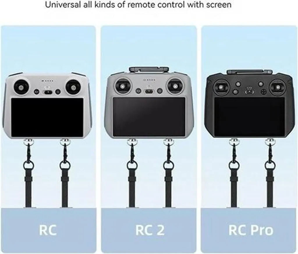 Sangle de cou universelle pour télécommande DJI Mini 4 Pro et Air 3