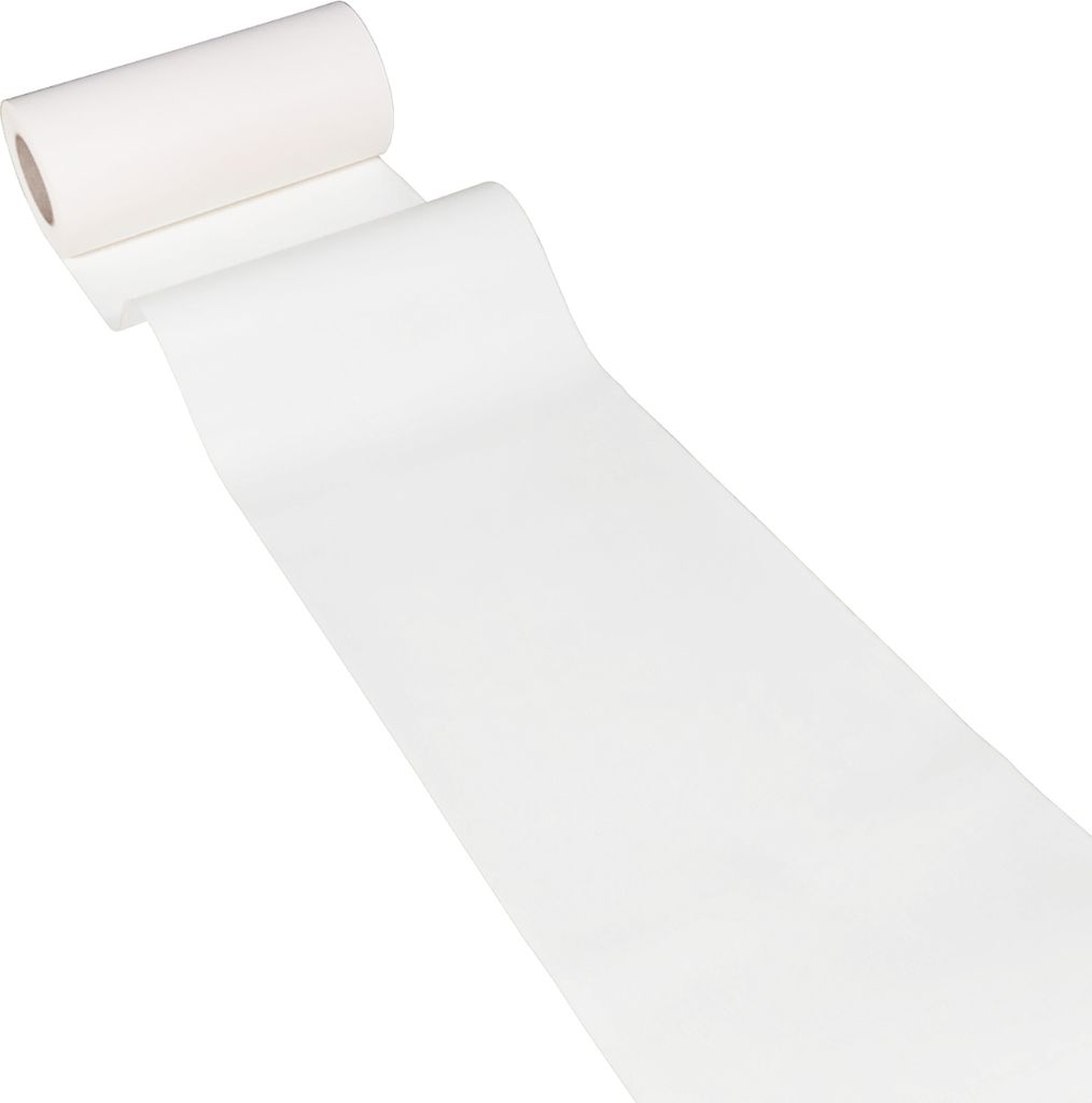 50m x 0,20m JUNOPAX® Papier Tischband weiß Produktbild 
