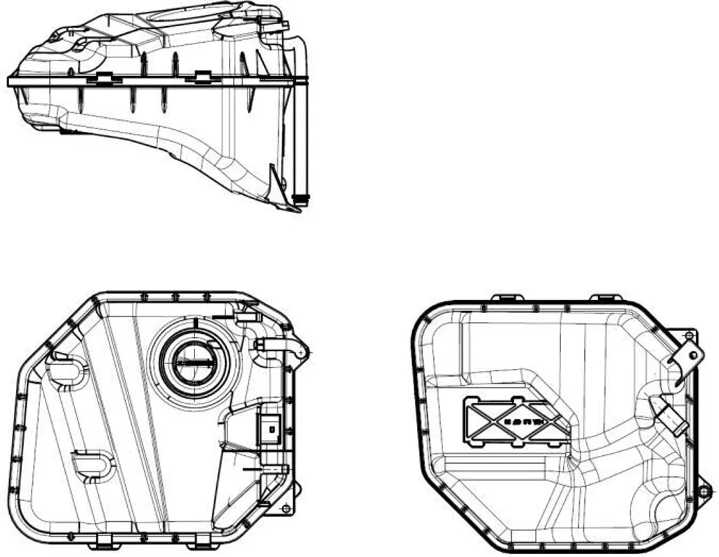 Vase d'expansion robuste pour Audi Q7 (4L) - Qualité OE certifiée par NRF