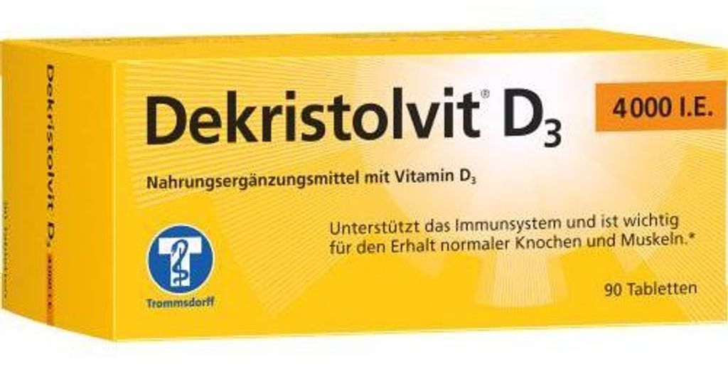 Dekristolvit D3 4000 I.E. Tabletki 90 kapsułek Zdjęcie produktu 