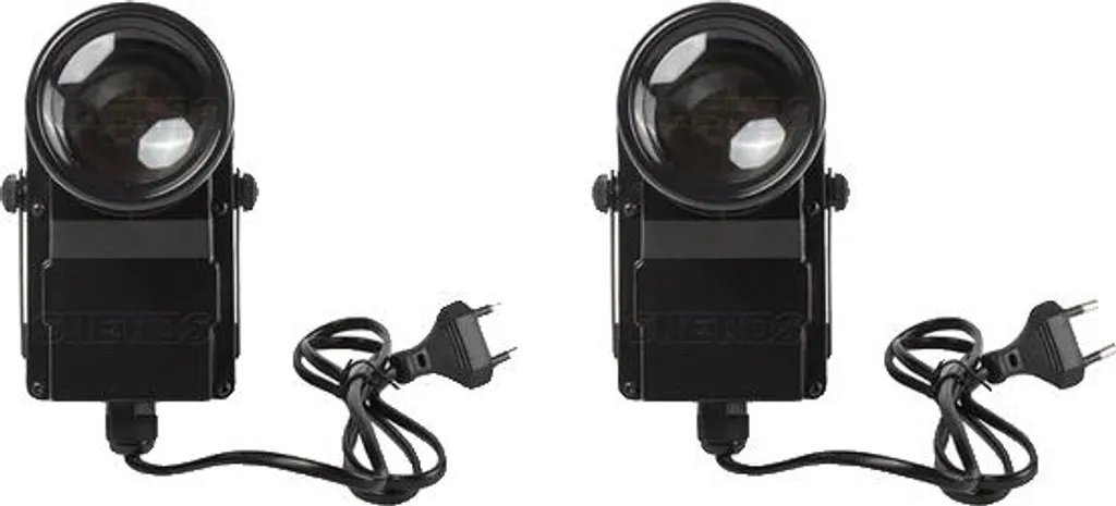 Spot LED DMX RGBW 10W Finissez-en avec l'Éclairage Terne - Pack de 2 EU