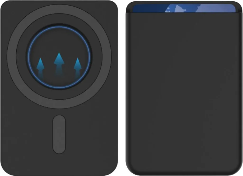 INF Elegante Porta Carte per iPhone | MagSafe Magnetico Nero 2026