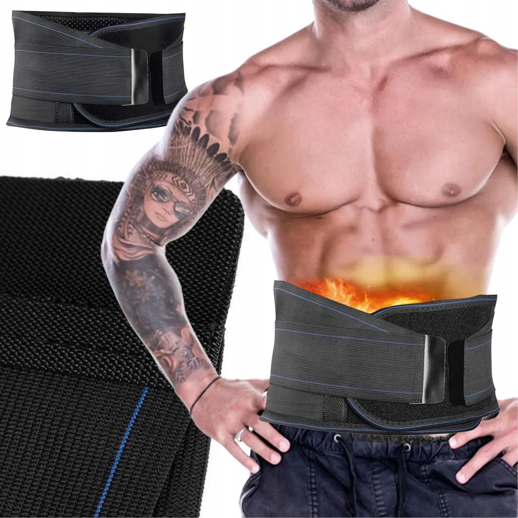 Ceinture dorsale magnétique avec 24 aimants puissants format 100cm