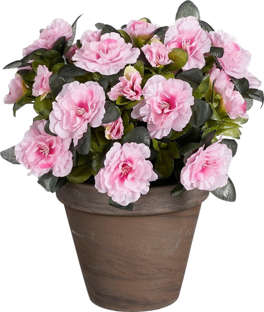 Mica Decorations Azalee Kunstpflanze im Blumentopf Stan - Produktbild 