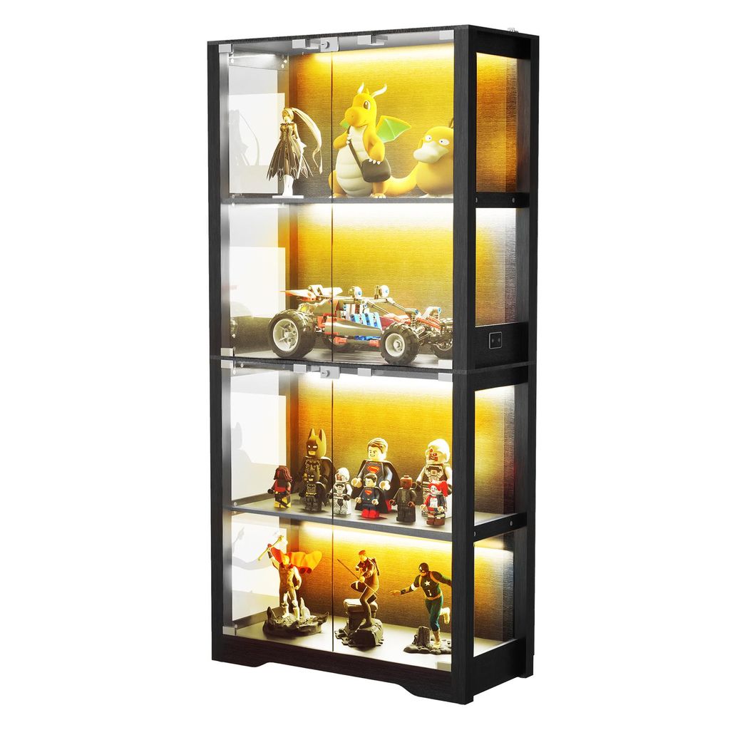 TWSOUL Vitrine LED-Vitrinenschrank mit intelligenter Produktbild 