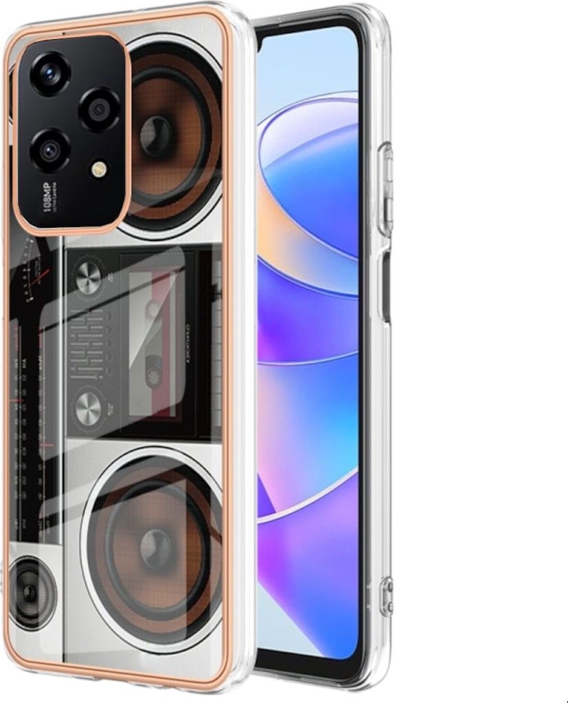 Für Honor 200 Lite Design Series TPU + PC Schutz Hülle Tasche Case Schutzhülle