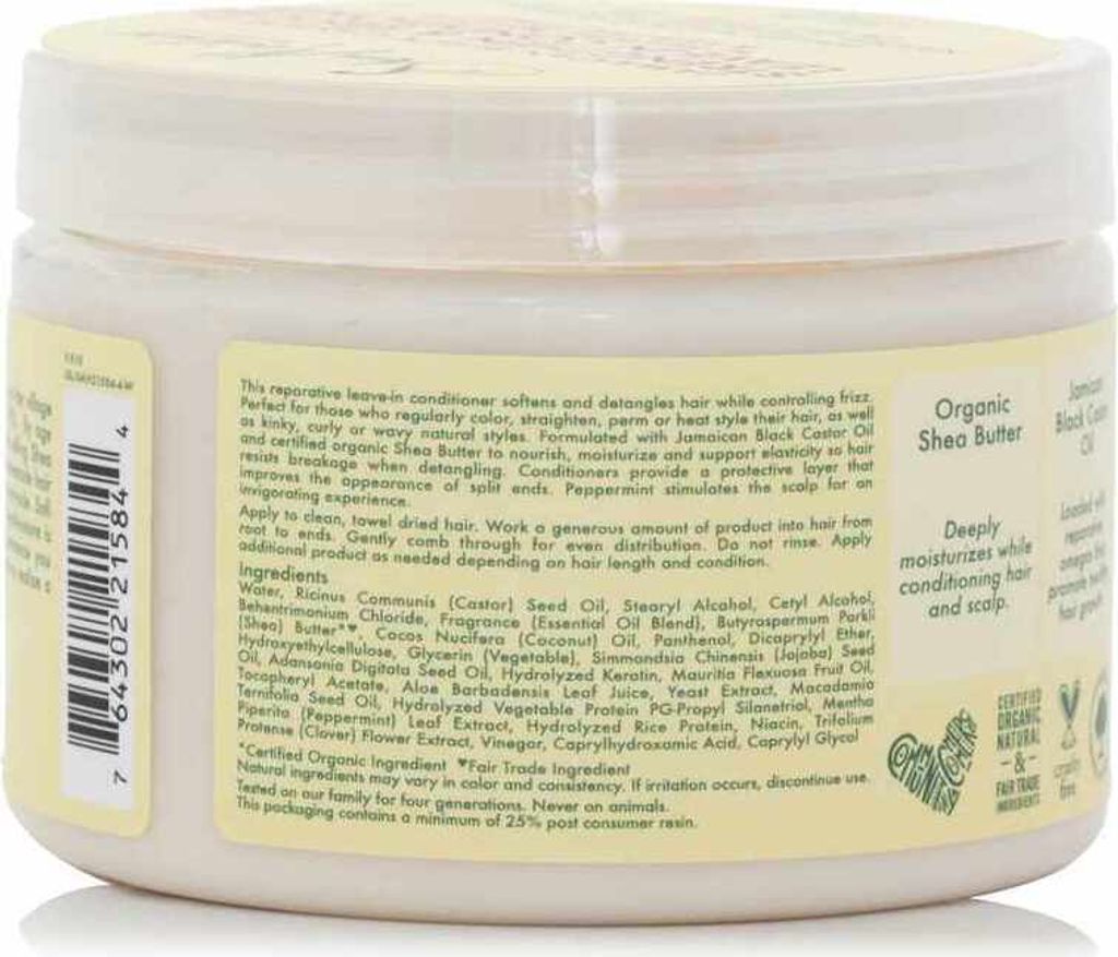 Shea Moisture Jamaican Black Castor Oil Leave-in Produktbild 4