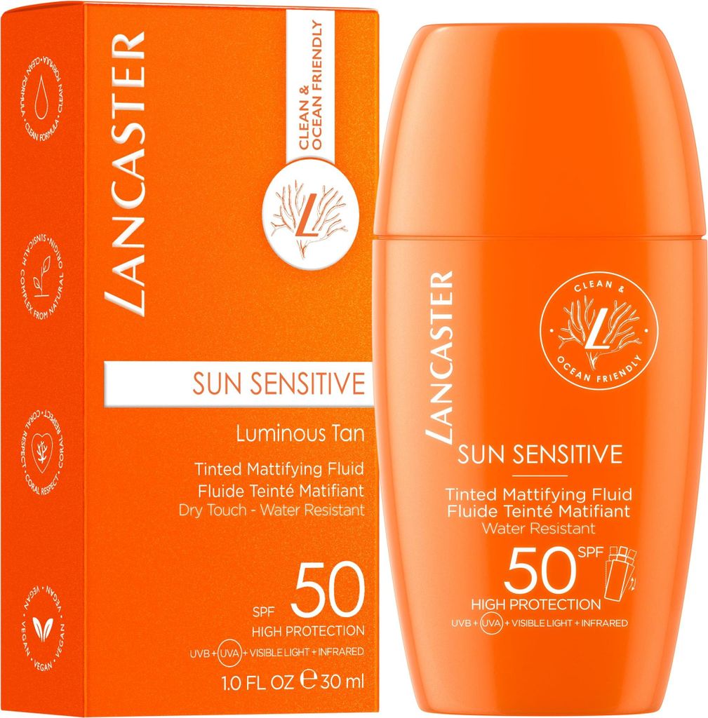 Lancaster Sun Sensitive Luminous Bronzing Fluid Spf50 30ml Zdjęcie produktu 