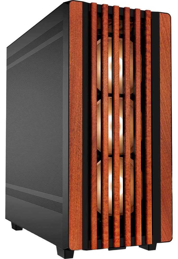 Sharkoon REBEL C70M RGB, Full Tower, PC, Schwarz, Holz, ATX, micro ATX, Mini-ITX, Metall, Blau, Grün, Rot
