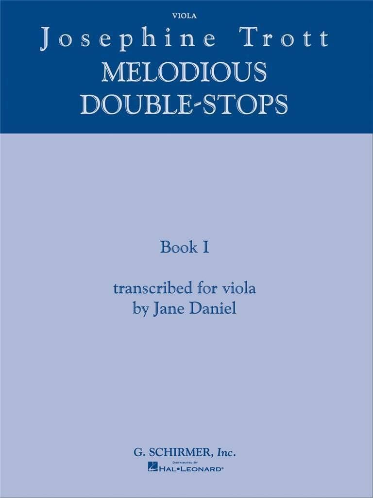 Josephine Trott - Melodious Double-Stops Book 1: Transcribed for Viola by Jane Daniel
