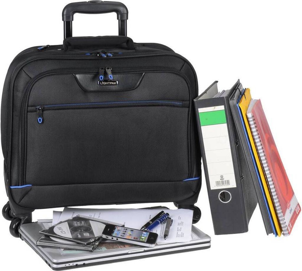 LIGHTPAK Notebooktrolley STAR 46116 1680D Nylon schwarz Produktbild 5