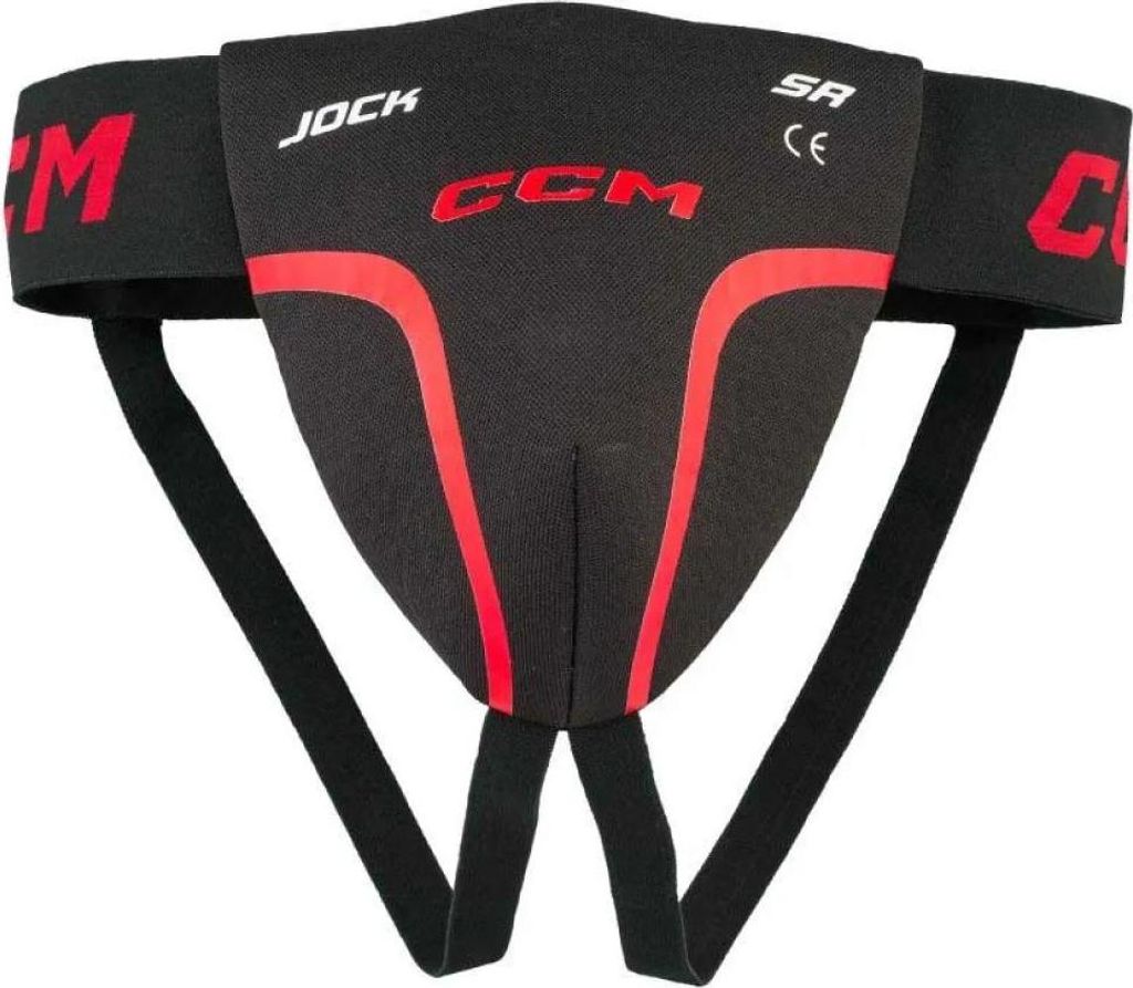 CCM Deluxe Support with Cup S24 , Größe:Junior