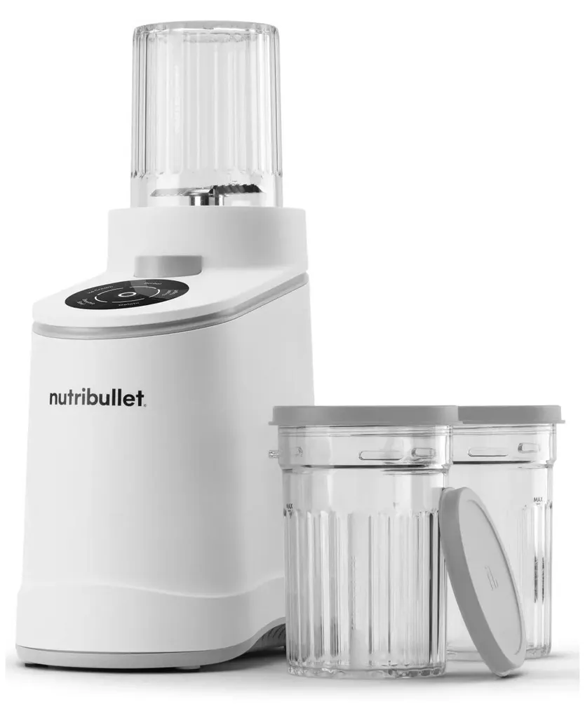 Sorbetière Nutribullet Chill 500W avec 3 Pots de 475ml pour Glaces Maison