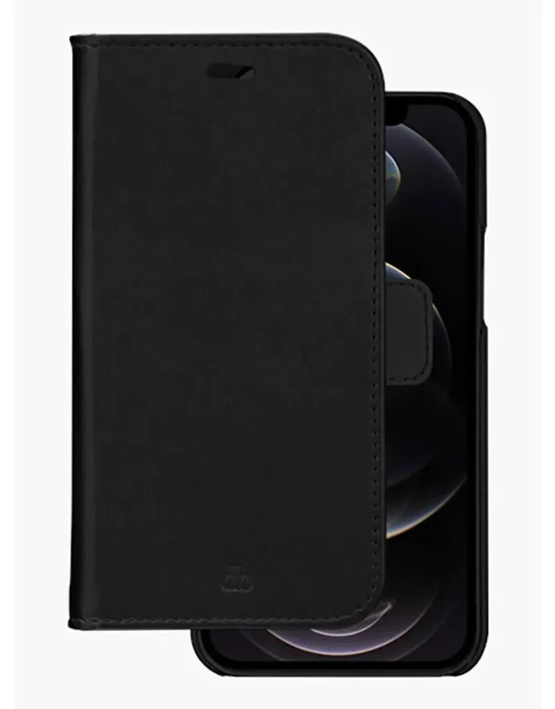 Étui en Cuir Véritable dbramante1928 Stockholm Noir pour iPhone 12