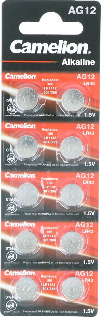 LR43, SR43W, VA12GA, 186, 84, LR1142 10er Set Kaufland.de