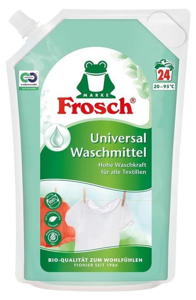 Frosch, Spülmittel, 24 Waschgänge Produktbild 