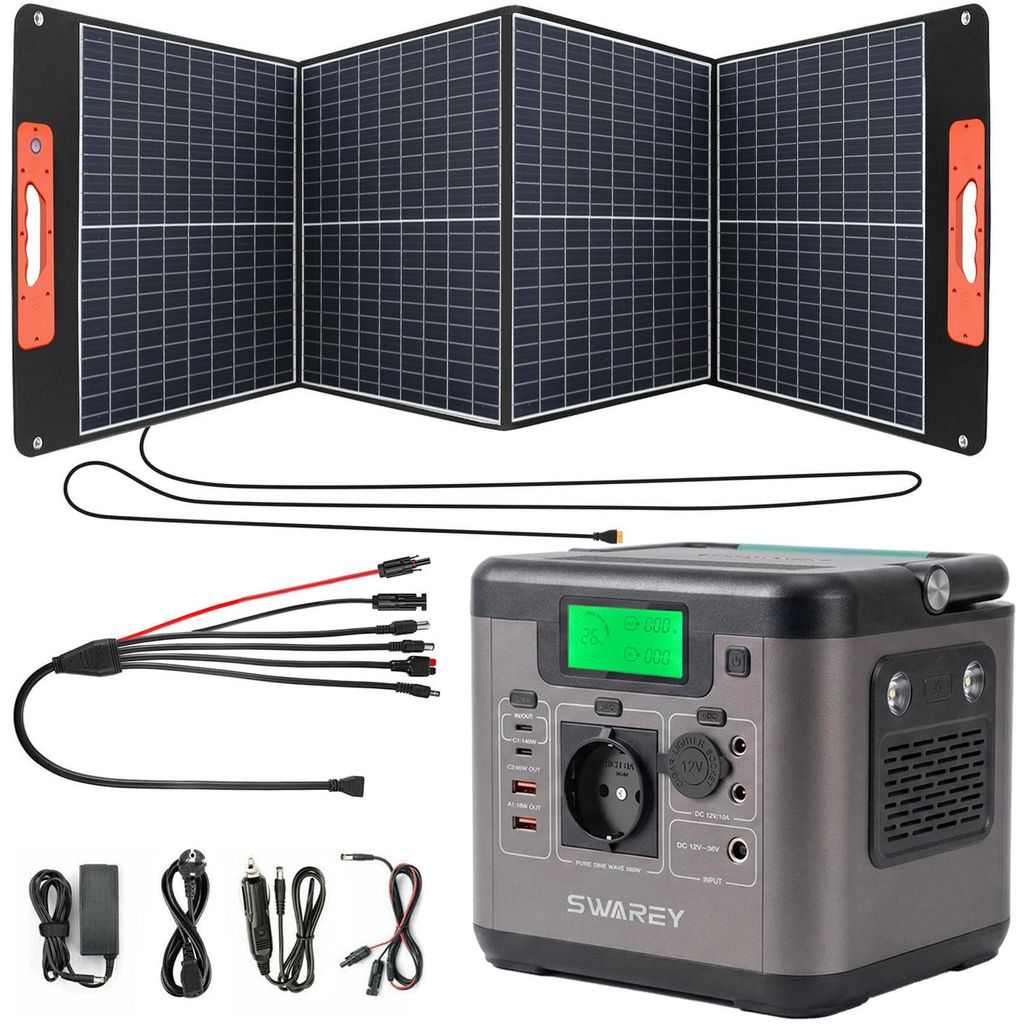 550W(1100W Spitze) Tragbare Powerstation Power Station Produktbild 