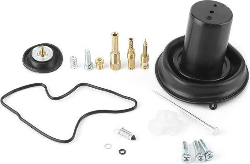 Kit de Réparation Carburateur Moto 600 cm³ Noir - Set Complet de Joints