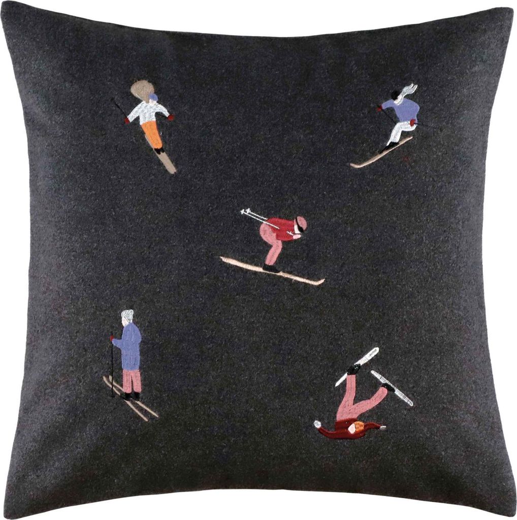 Housse de coussin Sportalm Ski anthracite - 50 x 50 cm Image du produit 