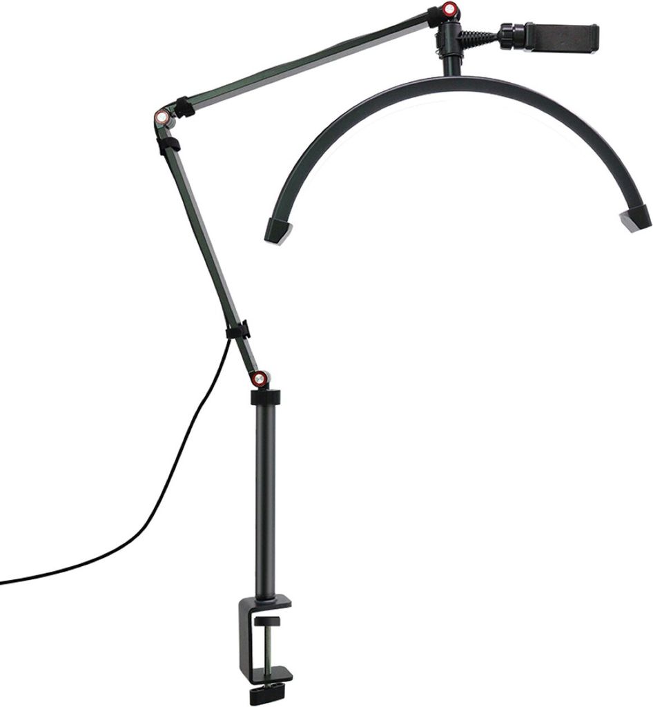Lampe zum bemalen von Minis - Halbmond schwarz mit Produktbild 