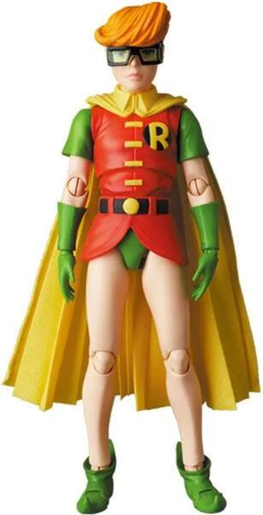 Set de 2 Figurines de Collection Batman et Robin MAFEX Version Bleue DC - 9