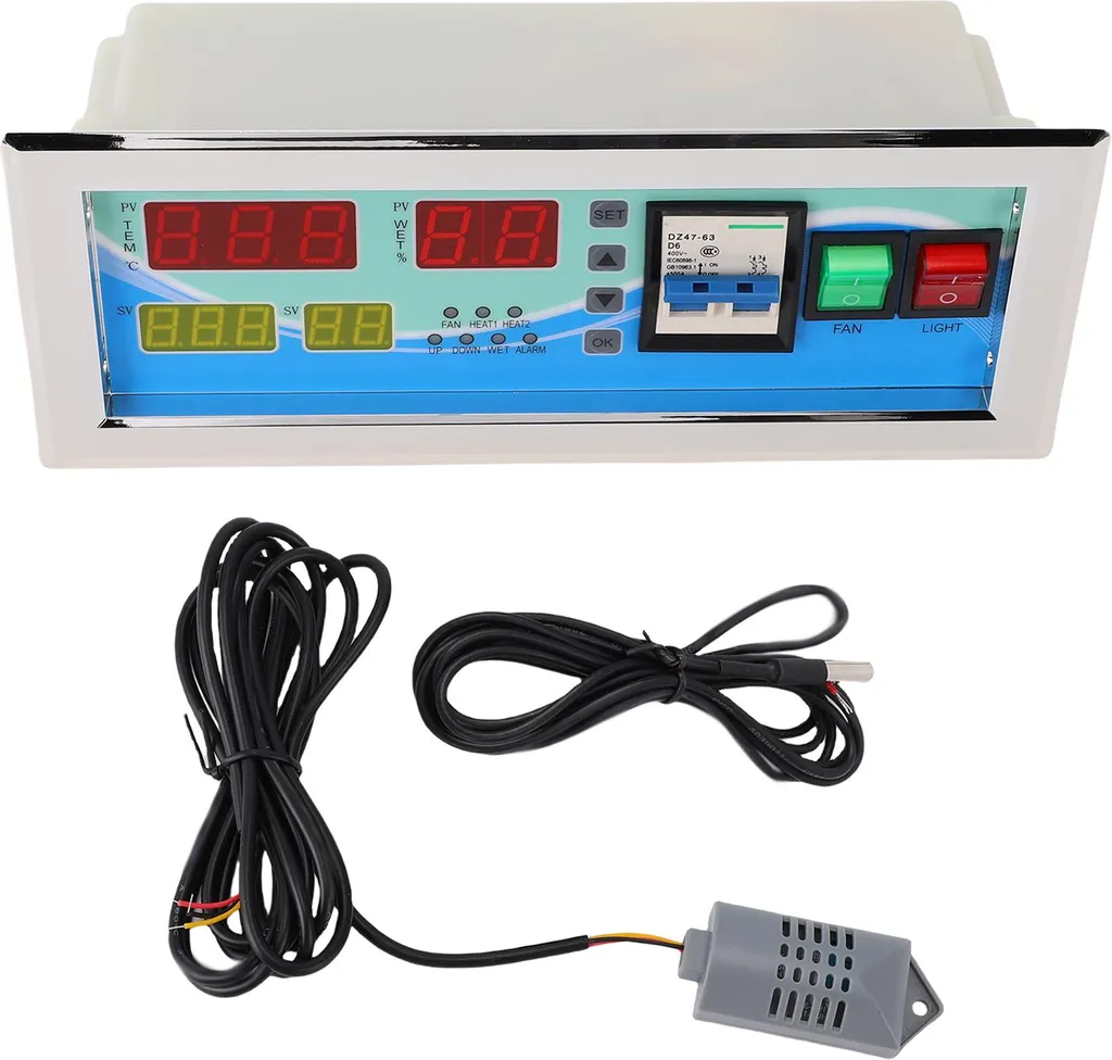 Incubateur à œufs automatique avec grand écran LCD et contrôle précis