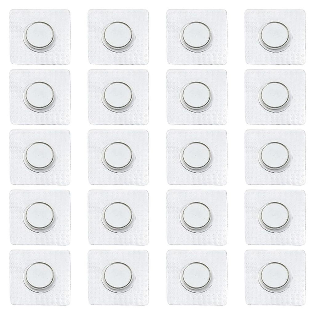 20 Stücke Magnetverschluss 15mm Unsichtbare Magnetknopf, Hidden Sew Magnetverschluss, Magnetische Knopf Druckknöpfe, Versteckte Geldbörse Versch...