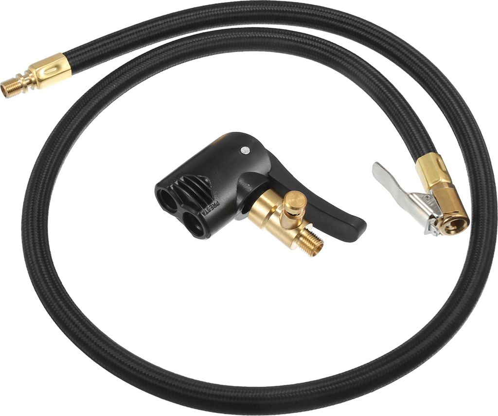 1 Satz 80 cm 31,50" Reifenfüllschlauchadapter mit Schnellanschlüssen