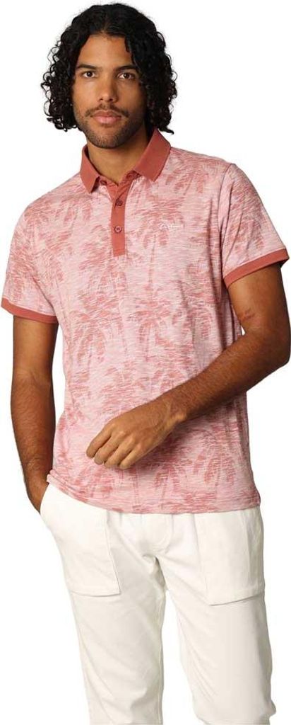 Deeluxe Tiki Kurzarm-poloshirt Rosa S Herren Rosa S