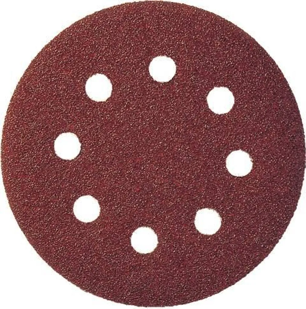 Klingspor disco abrasivo autoadesivo 125mm ps18ek gr. 60 gls5 8 fori/50pz.