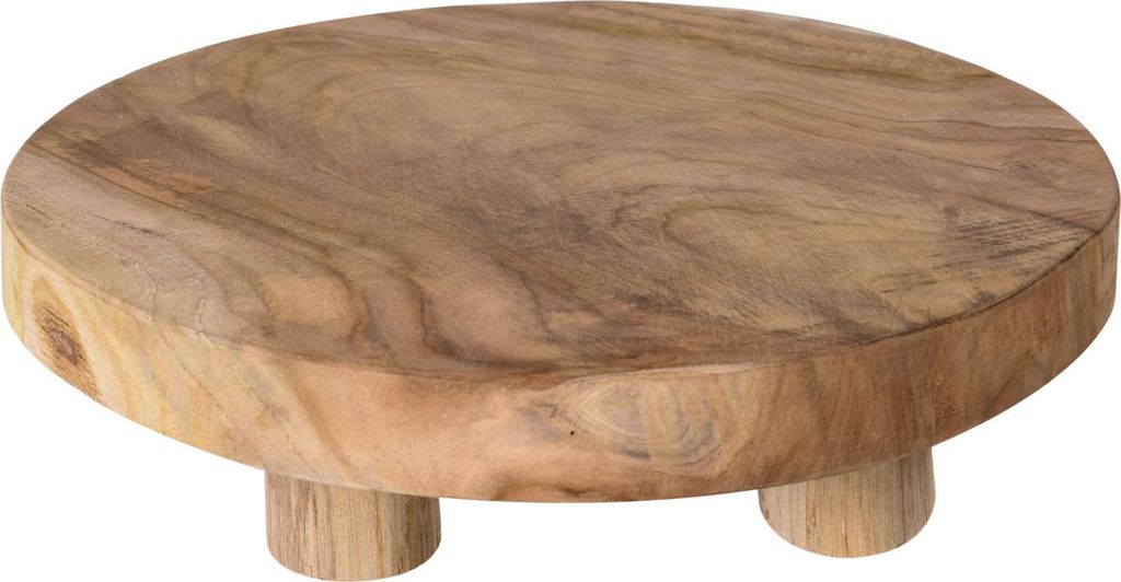 2.03 Teaková květinová stolička 30 cm - Rostlinná stolička Obrázek produktu 