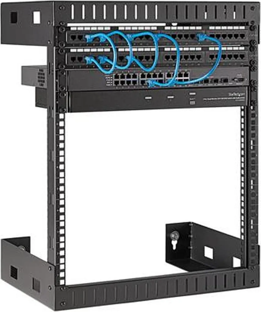 StarTech.com RK12WALLO rack Da parete - 5