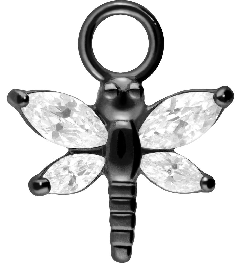 Chirurgenstahl Anhänger für Clicker LIBELLE