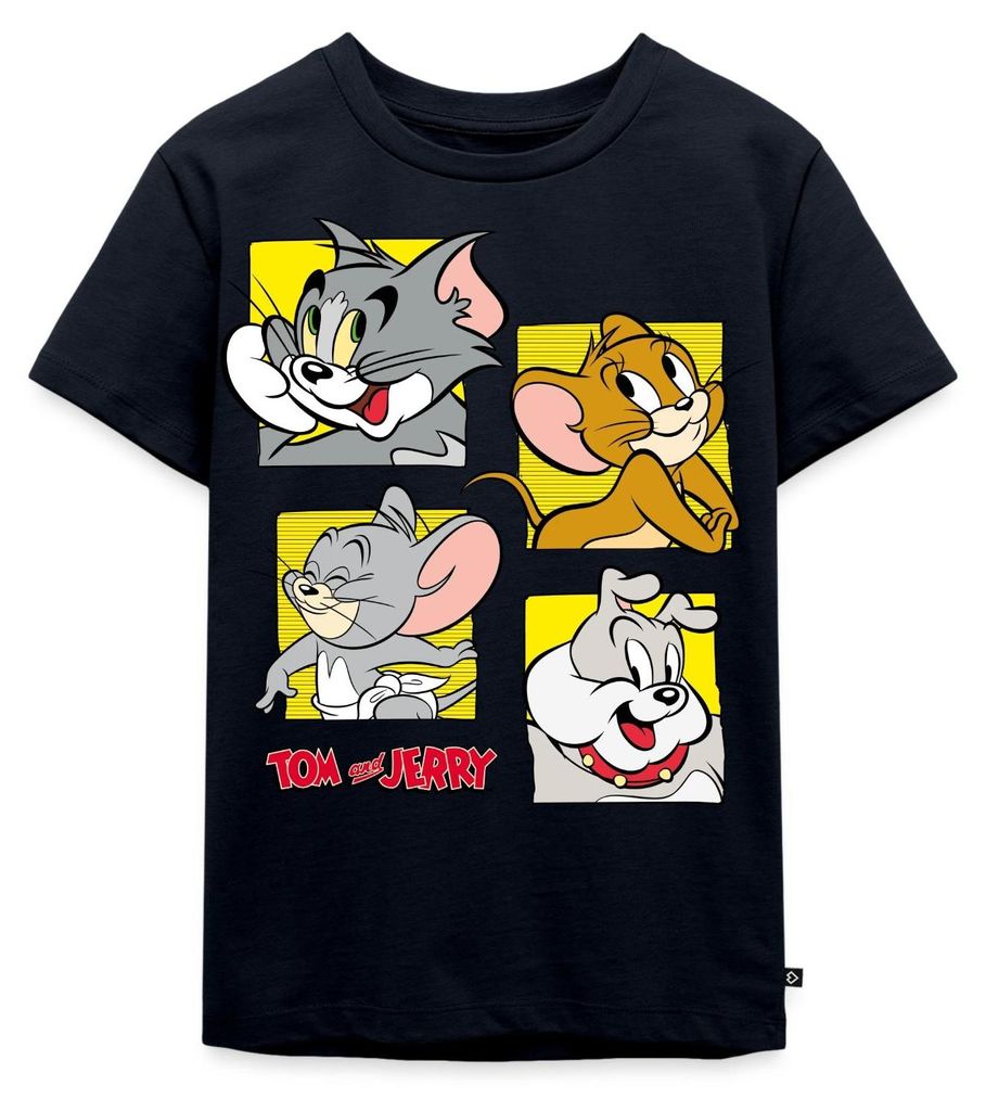 Spreadshirt Tom Und Jerry Vier Freunde Kinder Premium Produktbild 