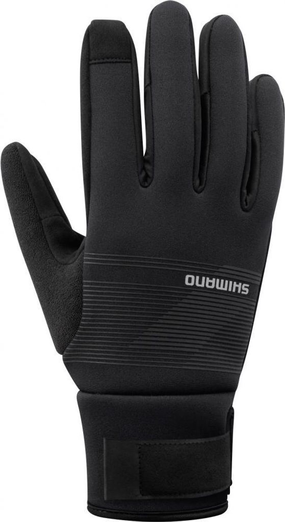Shimano Fahrrad-Handschuhe WINDBREAK Thermal, Black
