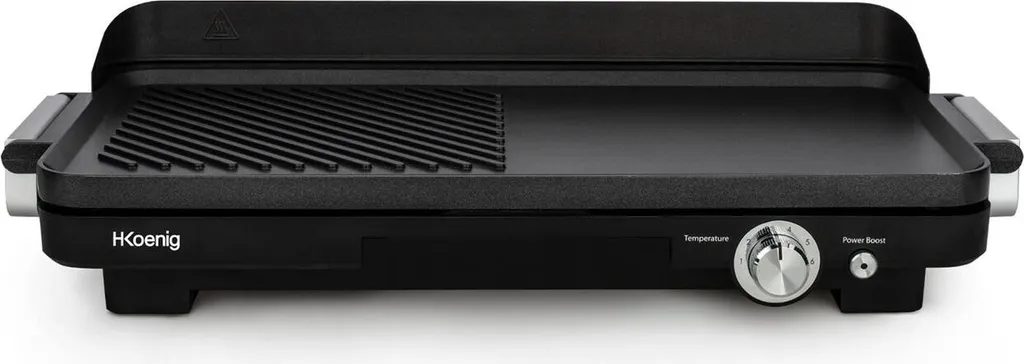 Gril HKoenig GRX330 à Revêtement Antiadhésif et Cuisson Rapide 1800W
