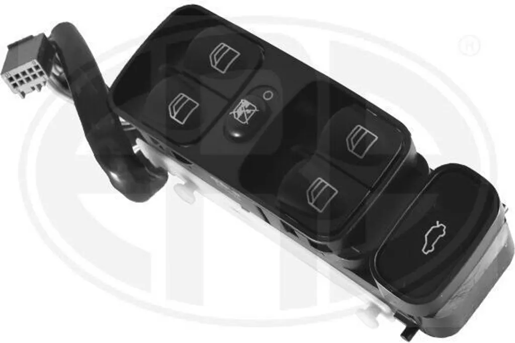 Comando Finestrino Sinistro ERA 662567 per Mercedes Classe C W203 9-Pin